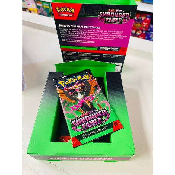 Pokemon TCG: Scarlet & Violet Shrouded Fable Booster Bundle ONE PACK ONLY - Picture 3 of 4